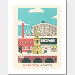 Shoreditch London Posters and Art